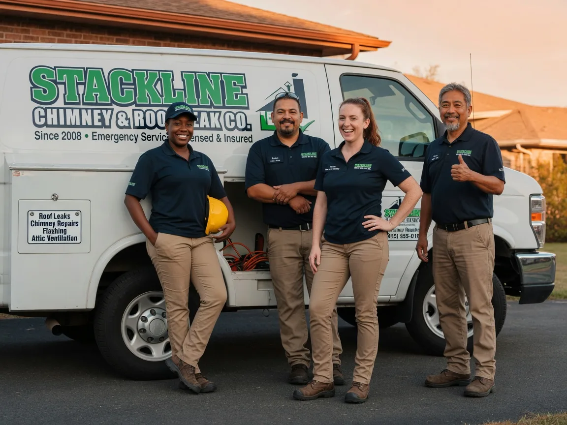 Chimney flashing repair company in Green Lane, PA